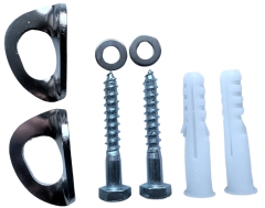 Wandhaken Set für Hängematten Edelstahl