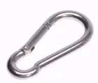 Carabiner 520kg (2x) by MacaMex MA-1000101 color grey/silver