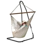 Hanging Chair Set Lazy + Cayo Gigante Natur by MacaMex MA-91220 color natur / beige