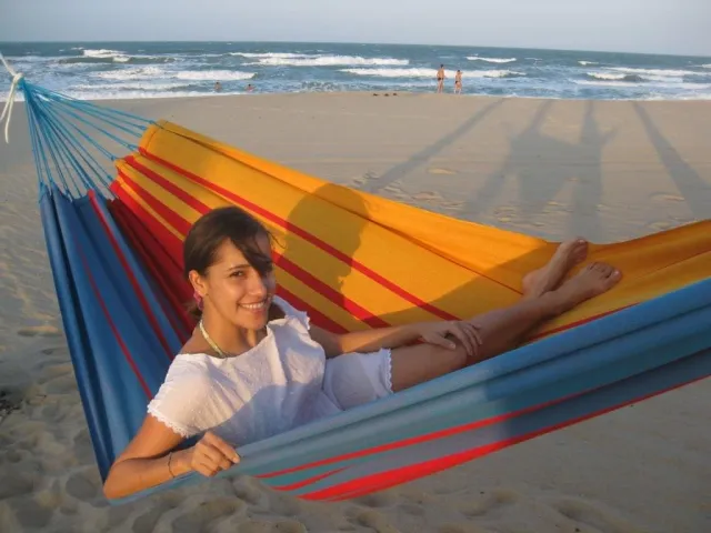 Vida de la luz - Double hammock by MacaMex MA-01102 color multicolor