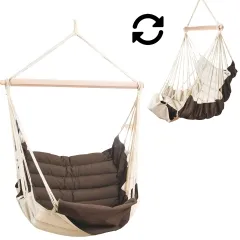 SoftChair Hängesitz braun-creme wetterfest (FSC™ certified)